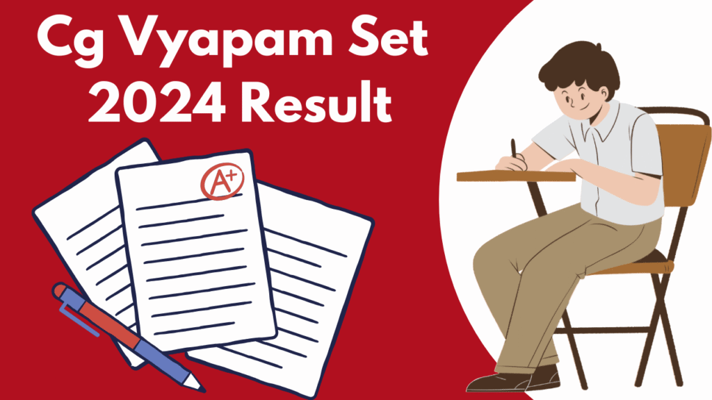 cg vyapam set 2024 result