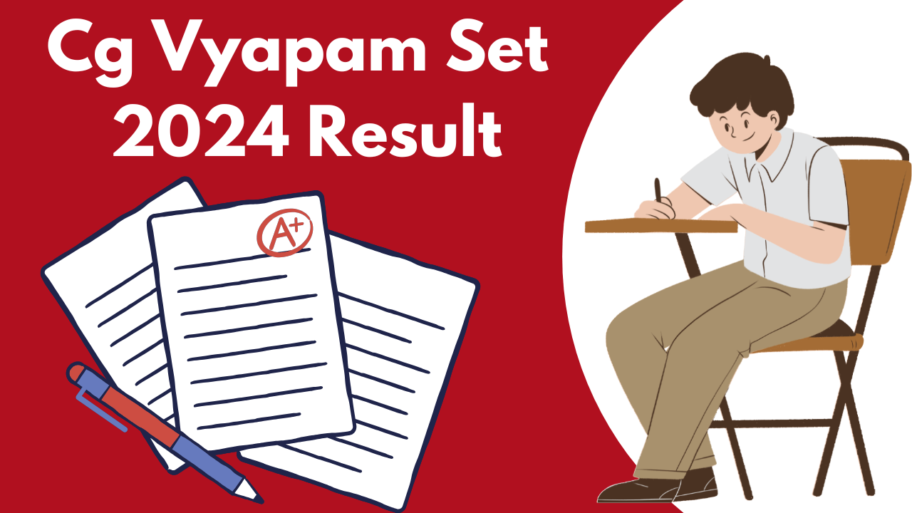 cg vyapam set 2024 result