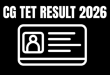 CG TET Result 2026