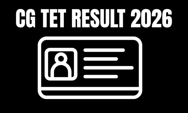 CG TET Result 2026